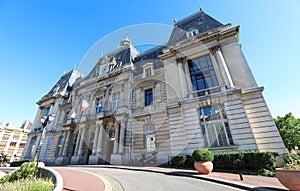 The town hall of Saint-Maur-des-Fosses city . it is a commune in the southeastern suburbs of Paris, France.