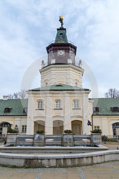 Town hall of Siedlce city in Poland.