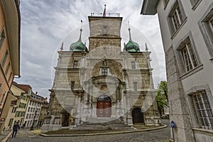 Town Hall of Solothurn, Rathausgasse, Switzerland