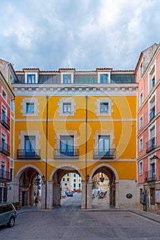 Town hall in Spanish town Cuenca.