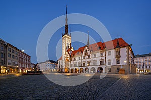 Town hall and square in Olomouc