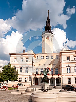 Town hall in Strzelce Opolskie, Poland, Europe, horizontalTown hall in Strzelce Opolskie, Poland, Europe, horizontal