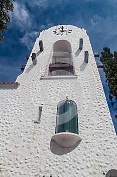 Town hall tower in Humahuaca village, Argenti