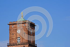 Town Hall Tower Karlsruhe