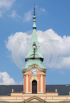 Town hall Tower in Melnik The Czech Republic