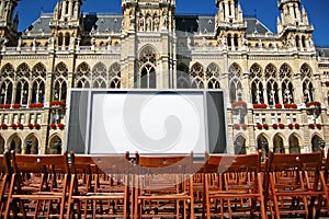 Town hall in Vienna, Austria