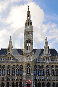 Town Hall in Vienna, Austria