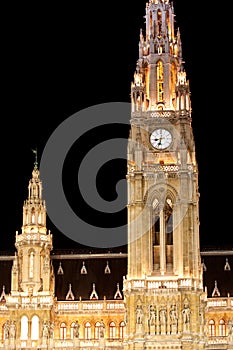 Town hall in Vienna, Austria