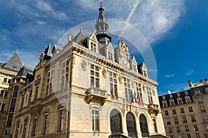 The town hall of Vincennes city, near Paris. photo