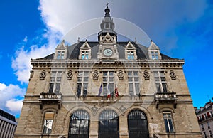 The town hall of Vincennes city, near Paris, France