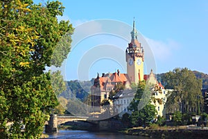 Town hall in Waldheim