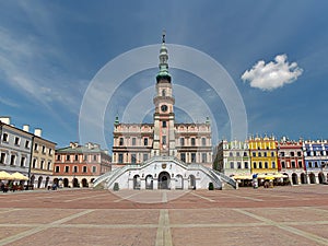 Town hall in Zamosc