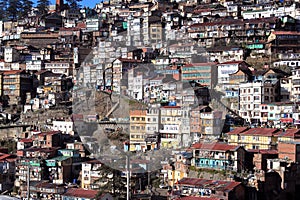 Town on the hillside