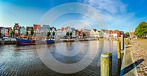 Town of Husum, Nordfriesland, Schleswig-Holstein, Germany