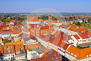 The town Kamenz, Saxony in Germany