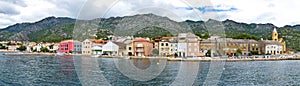 Town of Karlobag panoramic waterfront view