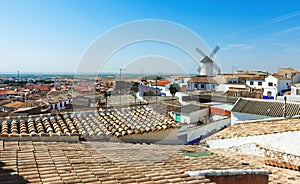 Town in La Mancha. Campo de Criptana