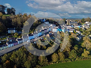 The town of Llandeilo in Carmarthenshire photo