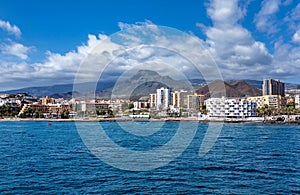 Town Los Cristianos, Island Tenerife, Canary Islands, Spain, Europe photo