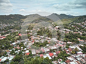 Town matagalpa in Nicaragua photo