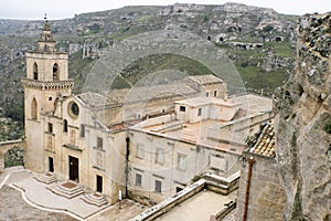 The town of Matera in southern Italy