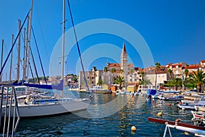 Town of Milna waterfront and marina photo