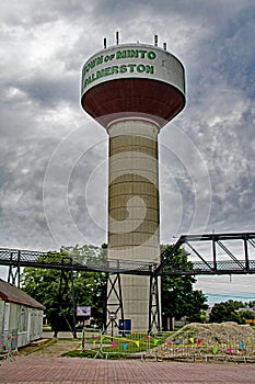 Town Of Minto Water Tower In Palmerston, Ontario