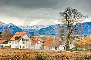 Town of Murnau in the alps of Bavaria photo