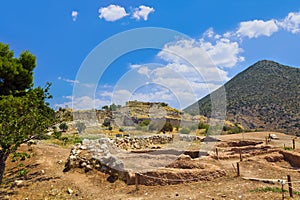 Town Mycenae ruins, Greece