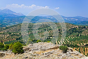 Town Mycenae ruins, Greece