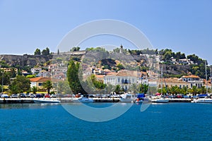 Town Nafplion and castle, Greece