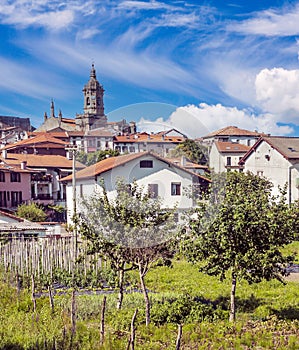 Town near the sea