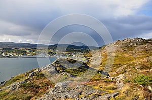 Town on Newfoundland coast