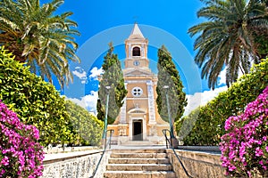 Town of Novalja church view, Island of Pag