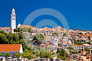 Town of Novi Vinodolski skyline view