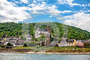 Town Oberwesel, Rhineland-Palatinate, Germany, Europe