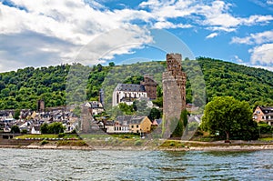 Town Oberwesel, Rhineland-Palatinate, Germany, Europe