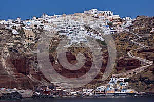 Town of Oia, Santorini, Tira Island, Cyclades