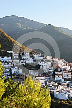 Town of Ojen near Marbella in Spain early morning photo