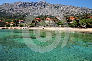 Town of Orebic on Peljesac Peninsula, Croatia.