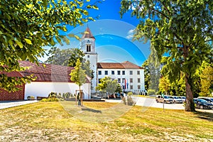 Town of Ormoz citadel and park view