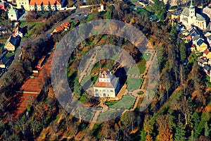 Town Ostrov under the Ore Mountains photo