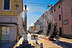 Town of Palmanova streetscape view photo