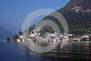 Town of Peschiera, Iseo lake, Italy