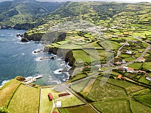 Town of Ponta Delgada aerial photo