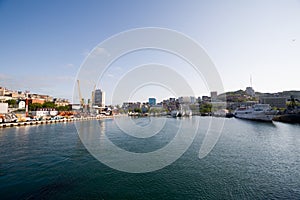 Town-port Vladivostok.Russia