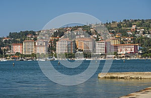 Town Portoroz, adriatic sea, Slovenia