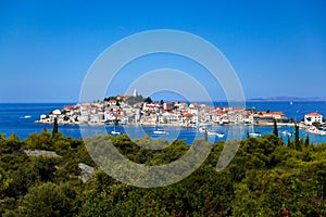 Town Primosten in Croatia photo