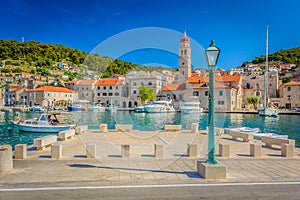 Town Pucisca in Croatia, Europe.