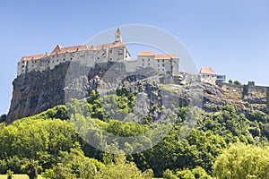 Town Riegersburk in Styria, Austria